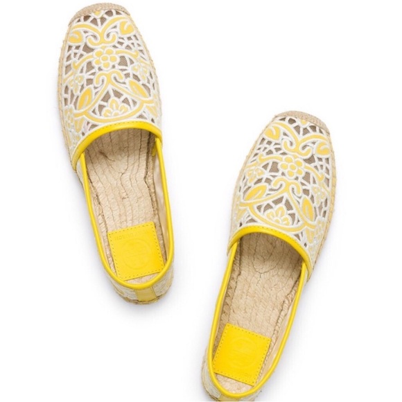 Tory Burch Lucia Lace Espadrilles